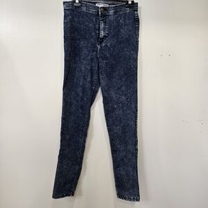 American Apparel Acid Wash Skinny Cotton Jeans Size L